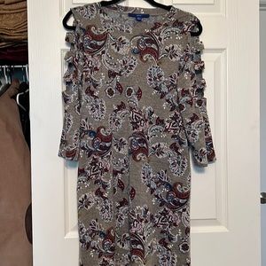 Women’s small dress. Jacobean design. Never worn